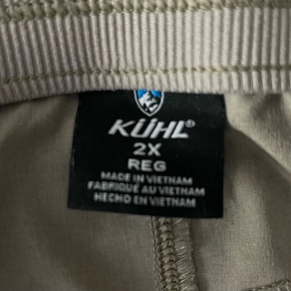 Kuhl tan active pants pull-on 2X regular - Picture 7 of 12